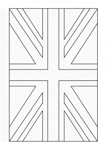 Flags of Countries coloring page 7 - Free printable