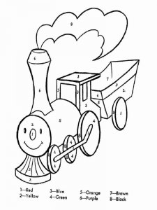 Learning Colors coloring page 16 - Free printable