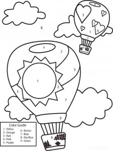 Learning Colors coloring page 22 - Free printable