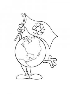 Recycling coloring page 12 - Free printable