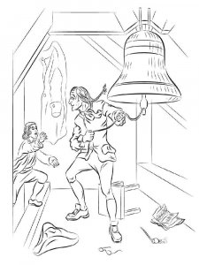 Revolutionary War coloring page 15 - Free printable