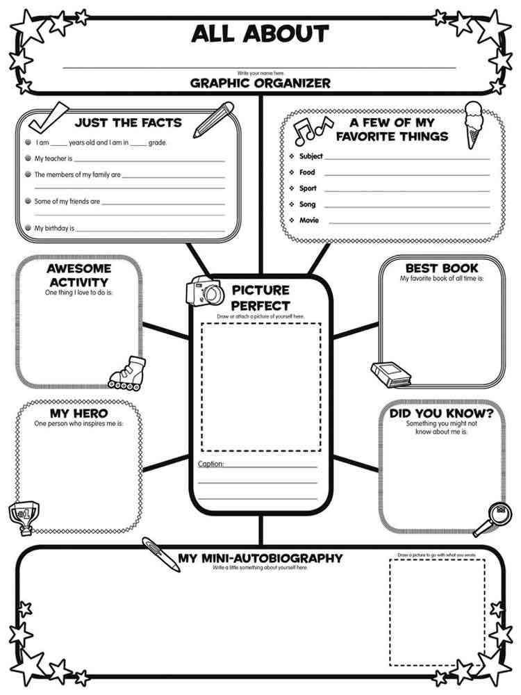 educational all about me coloring pages 1