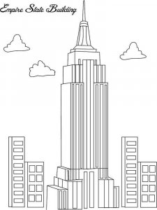 New York coloring page 10 - Free printable