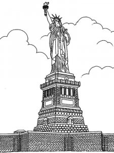 New York coloring page 3 - Free printable