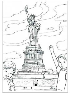 New York coloring page 9 - Free printable