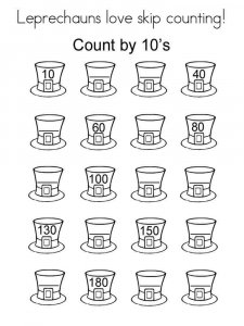 Counting coloring page 15 - Free printable