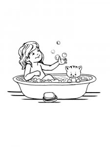 Hygiene coloring page 21 - Free printable