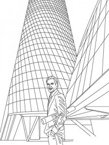 Architect coloring page 2 - Free printable
