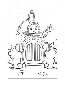 Driver coloring page 15 - Free printable