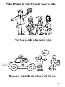 Road and Street Safety coloring page 11 - Free printable