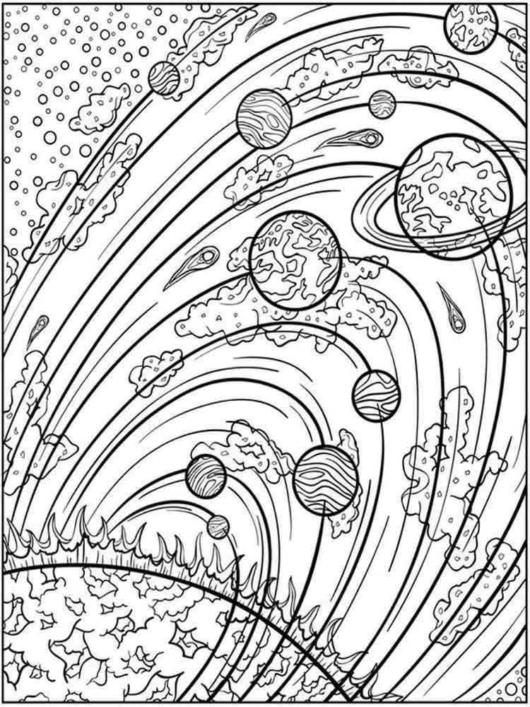 Solar system coloring pages. Free Printable Solar system coloring pages.