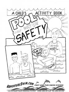 Swimming Safety coloring page 3 - Free printable