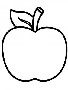Apple coloring page 32 - Free printable