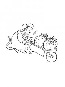 Strawberry coloring page 31 - Free printable