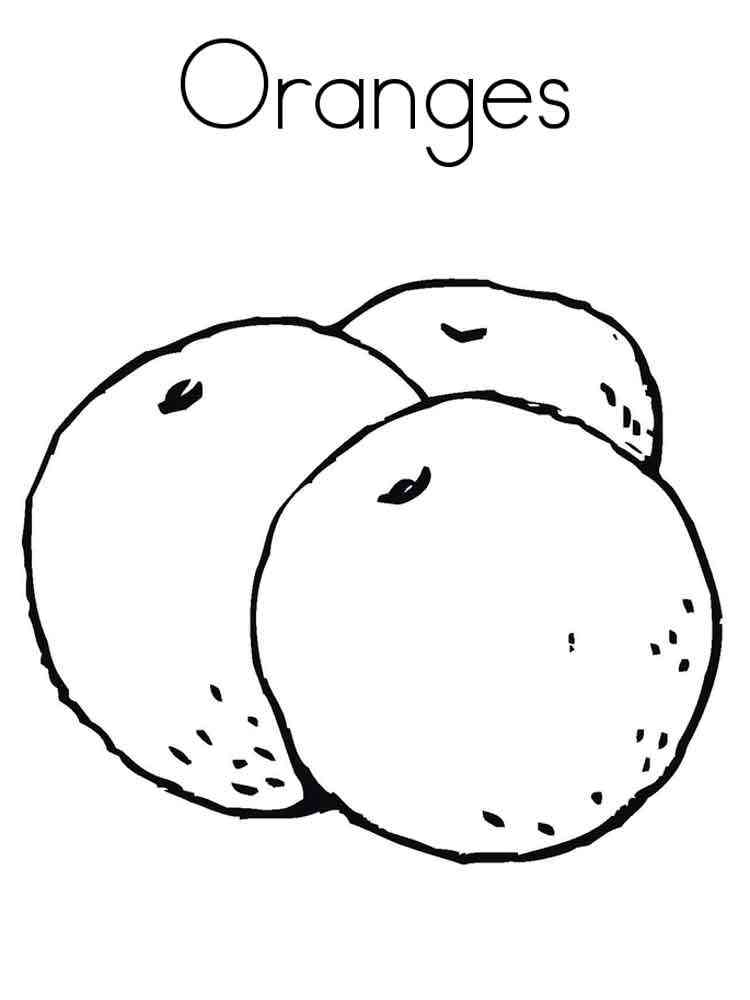 Orange Coloring Pages Download And Print Orange Coloring Pages