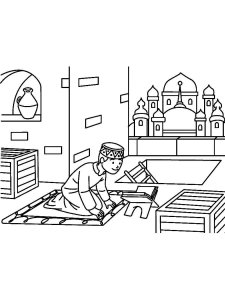 Ramadan coloring page 14 - Free printable