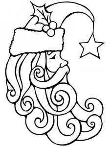 Christmas Decoration coloring page 1 - Free printable