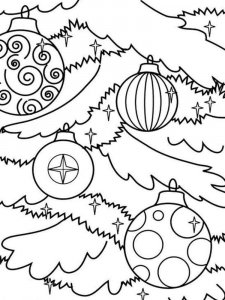 Christmas Decoration coloring page 21 - Free printable