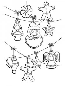 Christmas Decoration coloring page 8 - Free printable