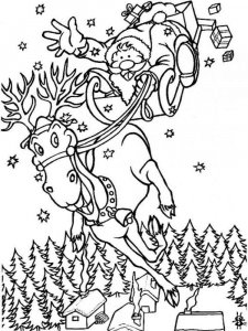 Christmas coloring page 21 - Free printable