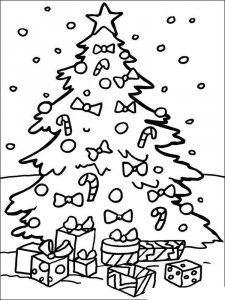 Christmas coloring page 8 - Free printable