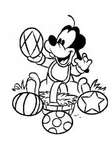 Disney Easter coloring page 10 - Free printable