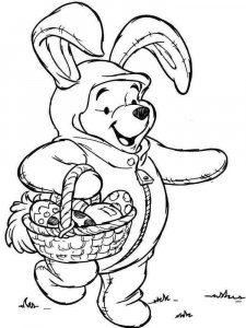 Disney Easter coloring page 3 - Free printable
