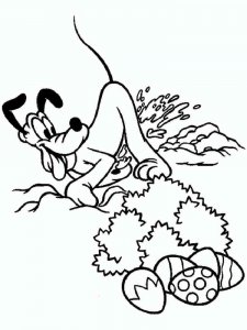 Disney Easter coloring page 5 - Free printable