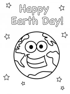 Earth Day coloring page 4 - Free printable