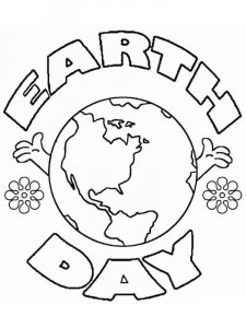 Earth Day coloring page 6 - Free printable