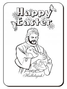 Easter coloring page 13 - Free printable