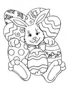 Easter coloring page 2 - Free printable