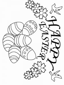 Easter coloring page 5 - Free printable