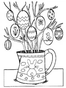 Easter coloring page 9 - Free printable