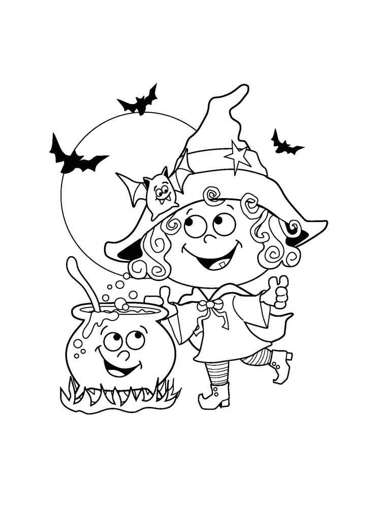 Halloween coloring pages. Free Printable Halloween coloring pages.