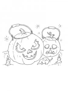 Halloween coloring page 19 - Free printable