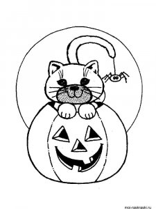 Halloween coloring page 39 - Free printable
