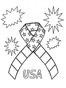Independence Day coloring page 13 - Free printable