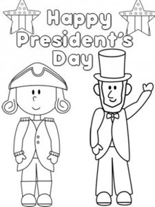 Presidents Day coloring page 10 - Free printable