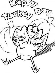 Thanksgiving Day coloring page 5 - Free printable