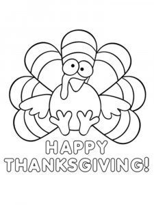 Thanksgiving Day coloring page 9 - Free printable