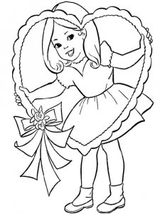 Valentines Day coloring page 15 - Free printable
