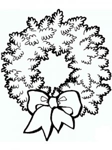 Wreath coloring page 13 - Free printable