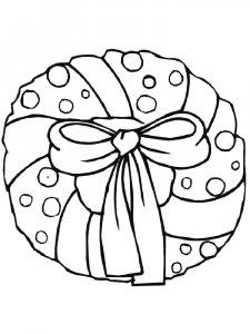 Wreath coloring page 8 - Free printable