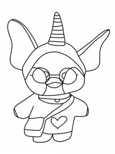 Free printable Lalafanfan coloring pages
