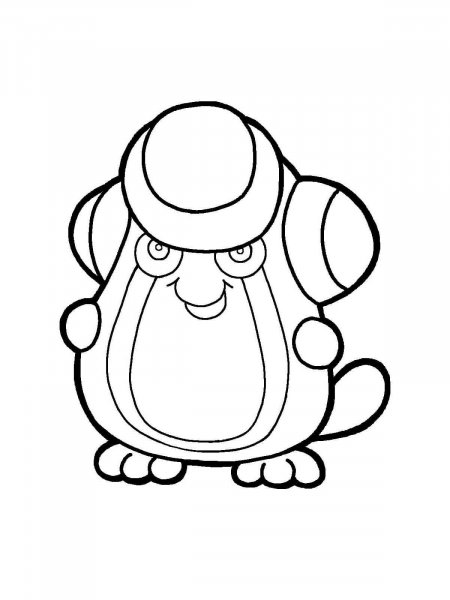 Palpitoad Pokemon Coloring Pages