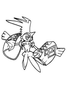 Pokemon Tapu Koko Coloring Pages Free Printable