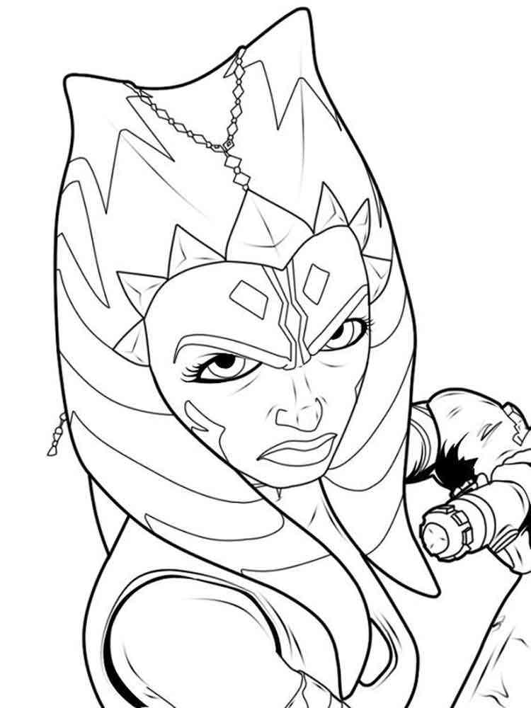 Ahsoka coloring pages. Free Printable Ahsoka coloring pages.