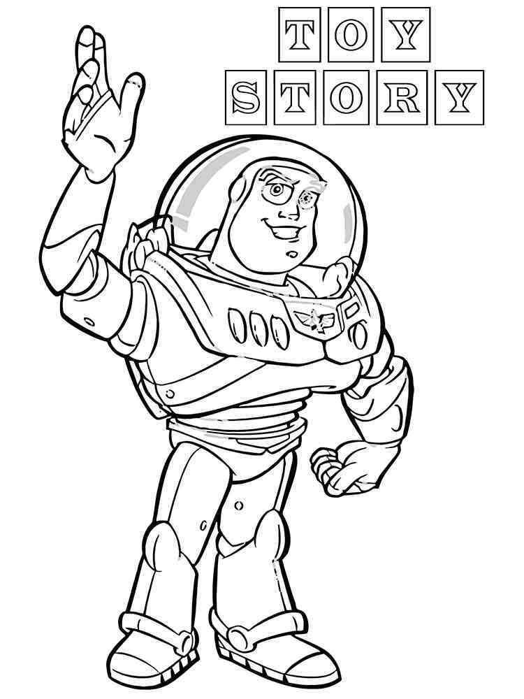 Buzz Lightyear coloring pages Free Printable Buzz