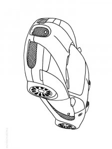 Bugatti coloring page 11 - Free printable